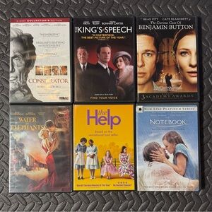 Collection of Six DVD Movies Drama